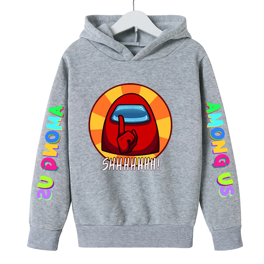 

New Animated Print Boys and Girls Youth Spring and Autumn Hoodies, Children's Long-sleeved Pullovers, Fashion Sweatshirts