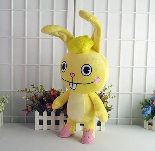 Счастливое дерево друзья аниме плюшевые куклы HTF Cuddles Симпатичные игрушки 40 см