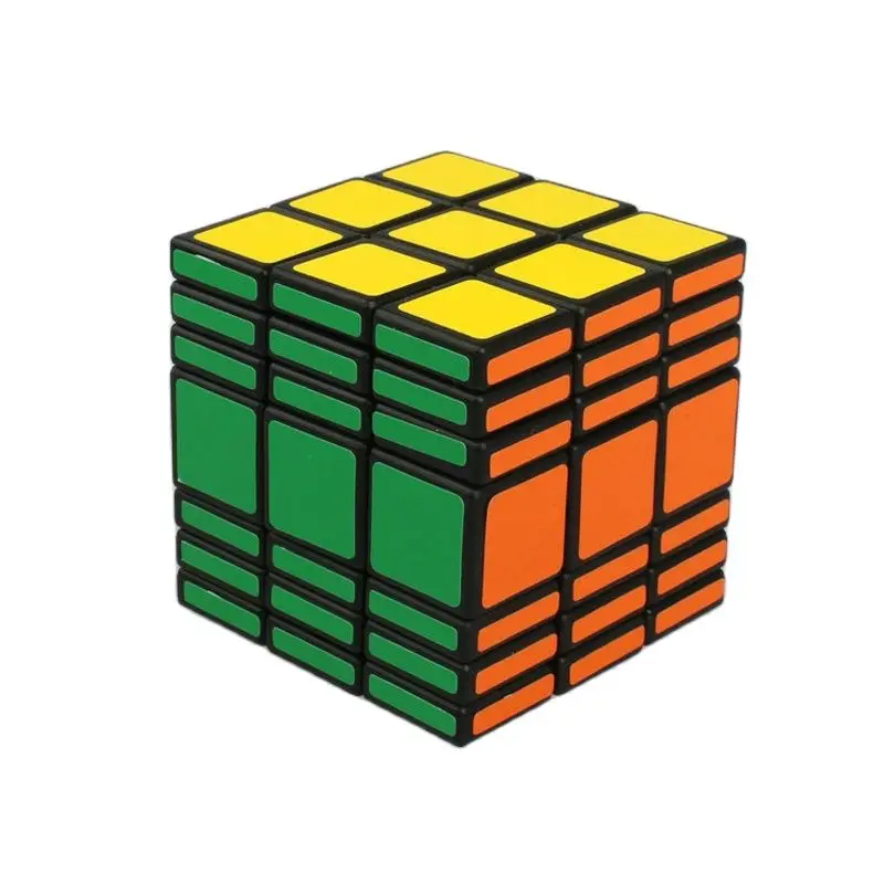 Cubo m&aacute;gico de velocidad desigual C4U 3x3x7, rompecabezas cubo educativo, juguetes profesionales para adultos y ni&ntilde;os, regalos con soporte-2
