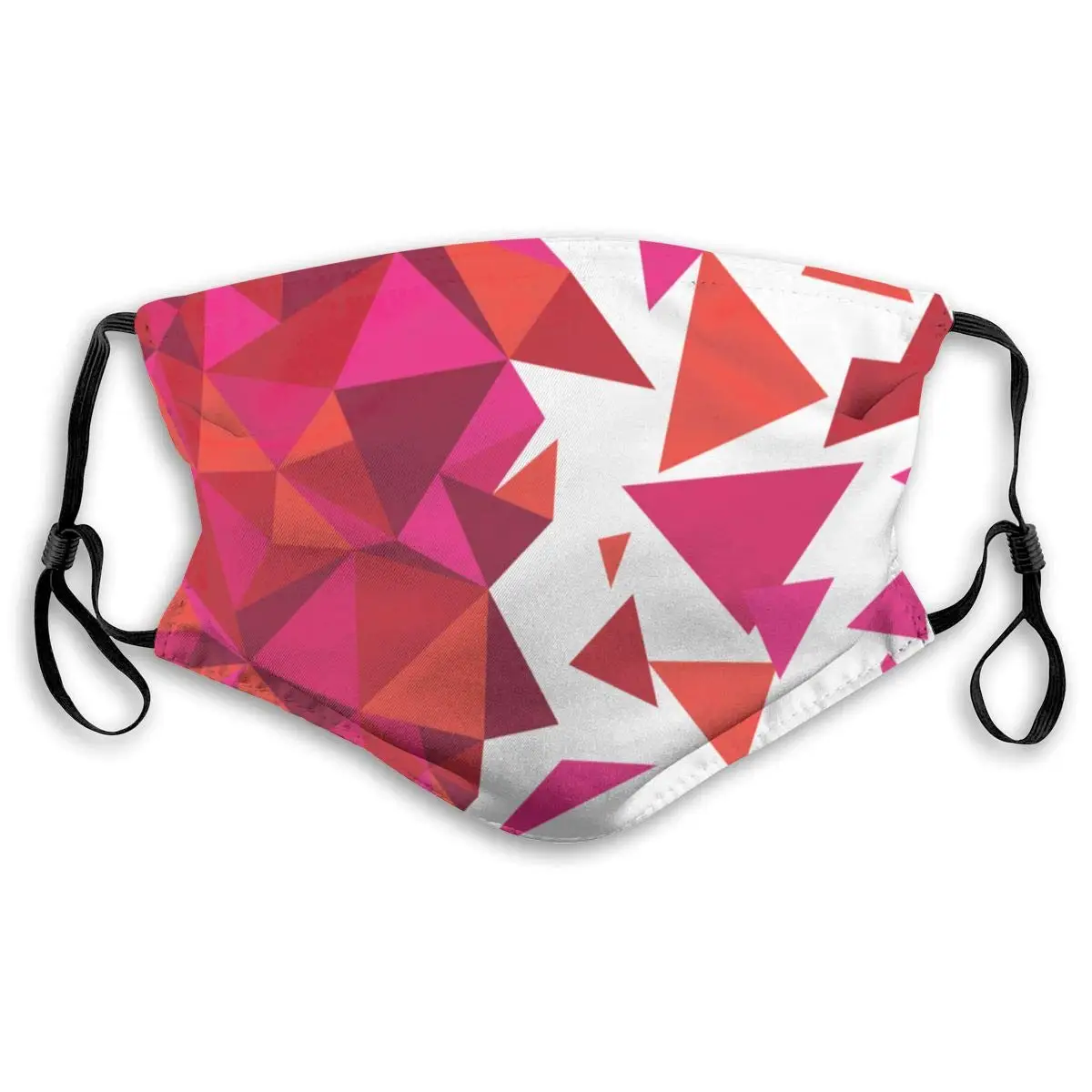 

LAURA FERGUSON Half Face Mask with Filter Unisex Tactical Winter Face Cover for Running Color Geometry