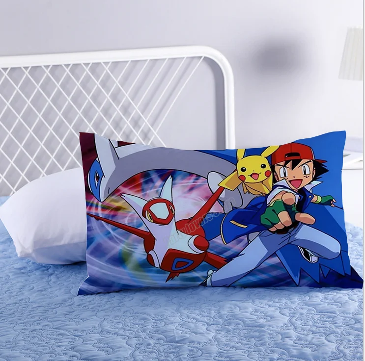 Покемон Пикачу аниме наволочка мультяшная подушка чехол s милые осенние