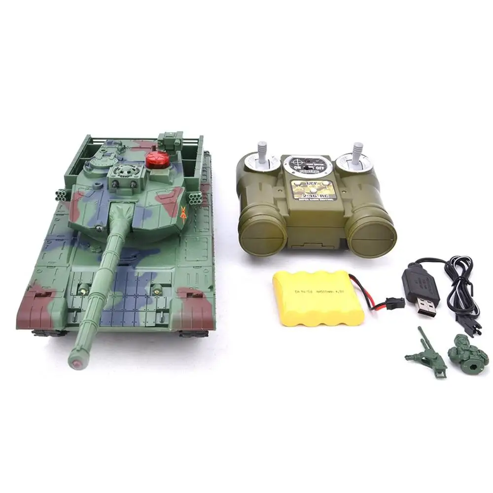 778 1/2/3/4 симуляция 1:24 RC боевой танк игрушки гусеничный свет с светильник ционным