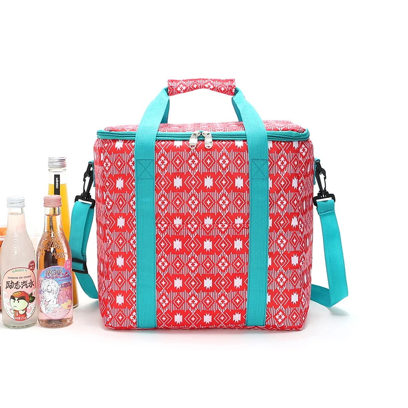 20L Новый стиль сумка-холодильник Термальность изоляция оксфордская ткань Коробки для обедов хранения к повседневной одежде многофункциональные пикник студент Портативный обед