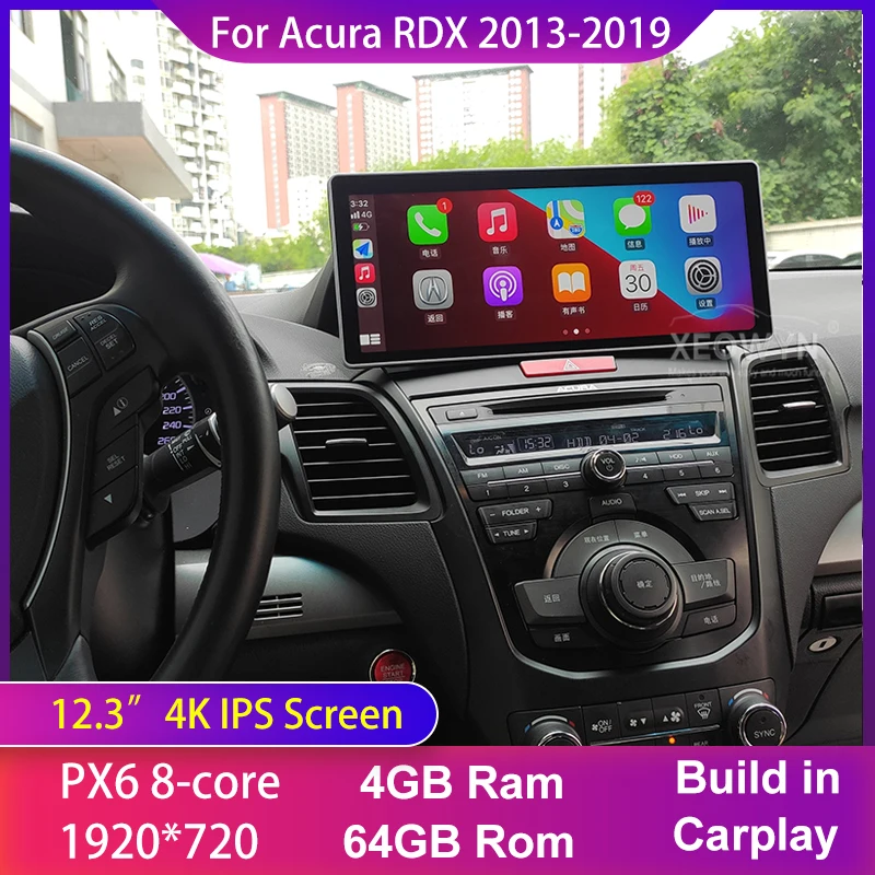 

Android 10 For Acura RDX 2013 2014 2015 2016 2017 2018 128gb Multimedia Car stereo Radio Audio GPS apple carplay headunit