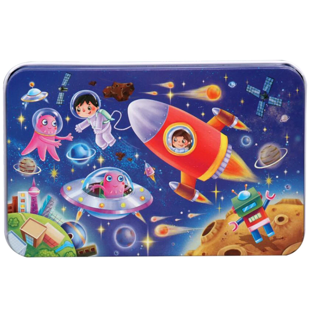 60 шт. деревянная игрушка головоломка Пазлы для детей раннего образования