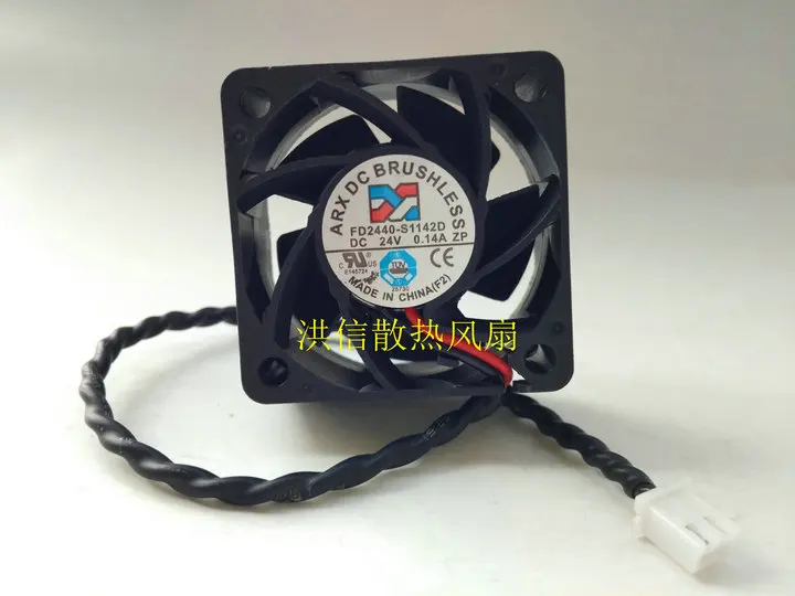 Оригинальный тихий охлаждающий вентилятор 4020 fd2440-s1142d DC24V 0.14a | Компьютеры и офис