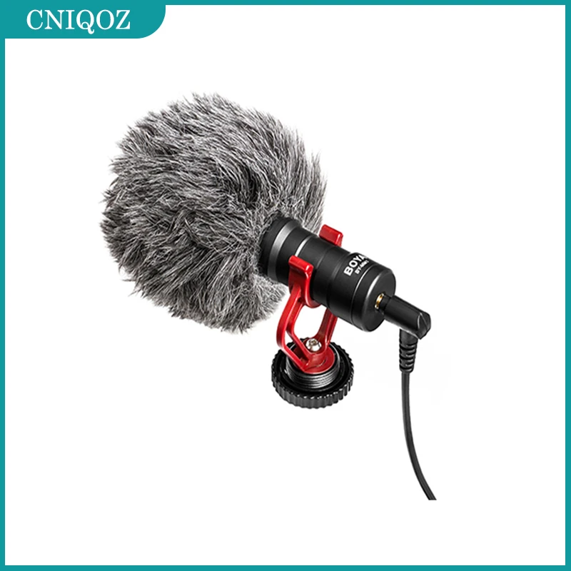 

Микрофон Boya By-Mm1 для зеркальной камеры, подходит для Iphone, Canon, Nikon, Sony