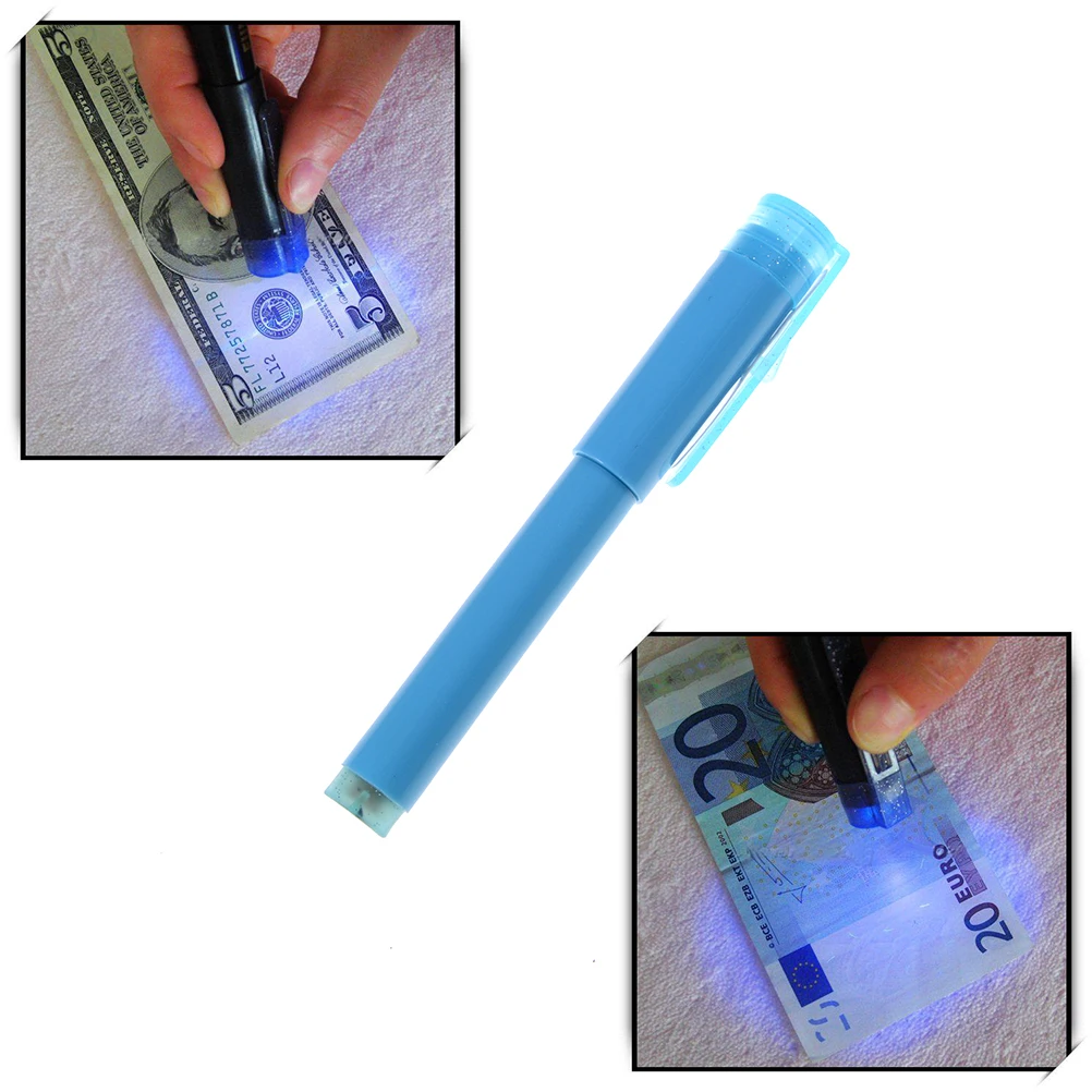 

2 in 1 Led Lamp Money Detector Handheld UV Led Light Torch Lamp Counterfeit Currency Money Detector Banknotes Detector Tester