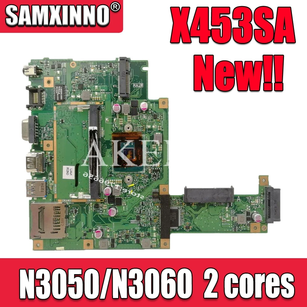 X453SA материнская плата для ноутбука For Asus X453S X453 F453S Тест 100% OK N3050/N3060 2