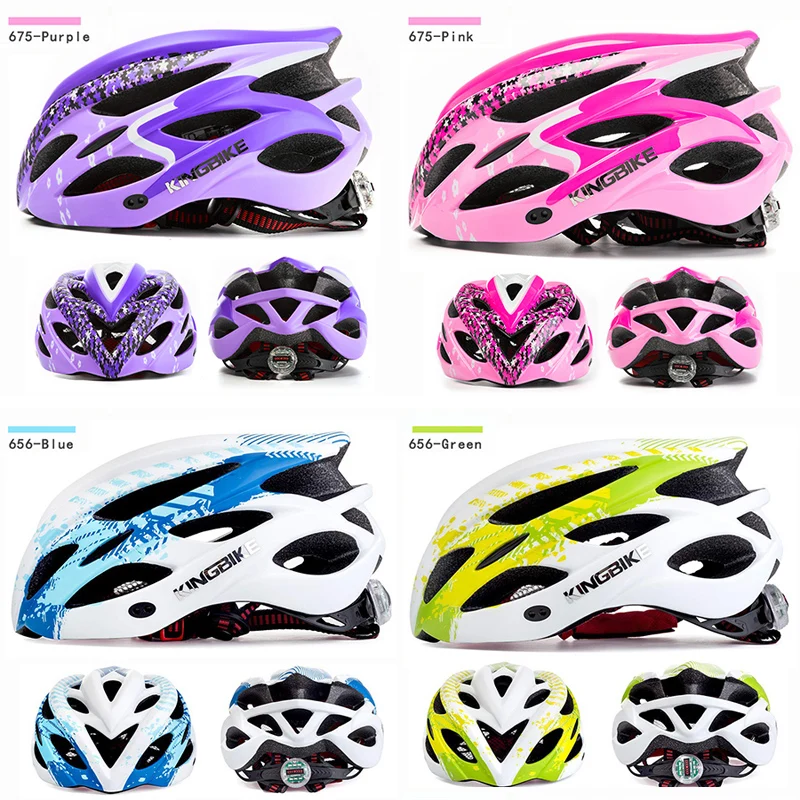 KINGBIKE, новинка, MTB, дорожный шлем, велосипедный, для женщин и мужчин, интегрально формованный, ультра-светильник, шлем, велосипедные шлемы, светильник, capacete ciclismo