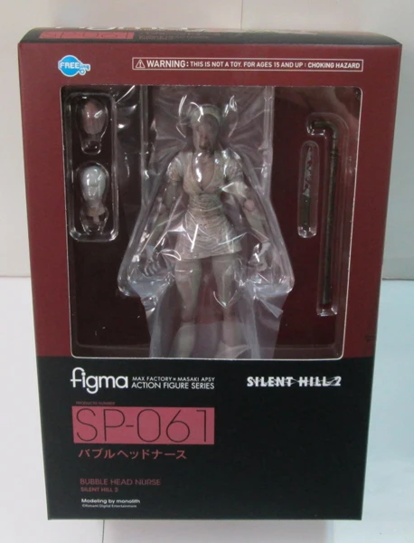 

Sp-061 Game Silent Hill 2 Bubble Head Nurse Action Figures Super Movable Joints Pvc Figurines Collection Model Brinquedos