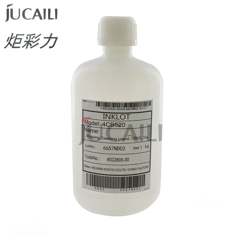 Фото Оригинальная печатающая головка Jucaili 1000 мл XP600/DX5/DX7 для защиты печатной головки Epson, жидкость для защиты/очищающий раствор/Увлажняющая Жидкость №2