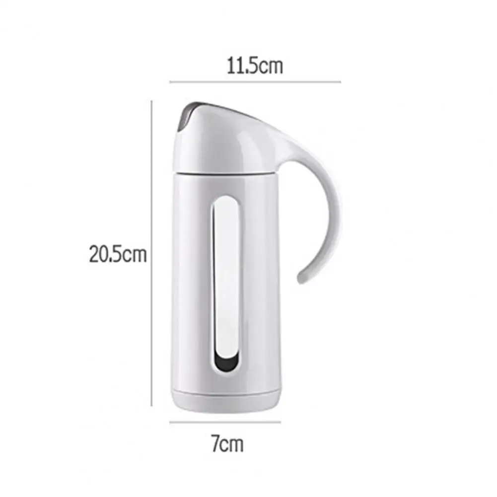 

80%HOT320ml Oil Bottle Large-capacity Automatically Open ABS Olive Oil Glass Bottle Supplies for Dorm