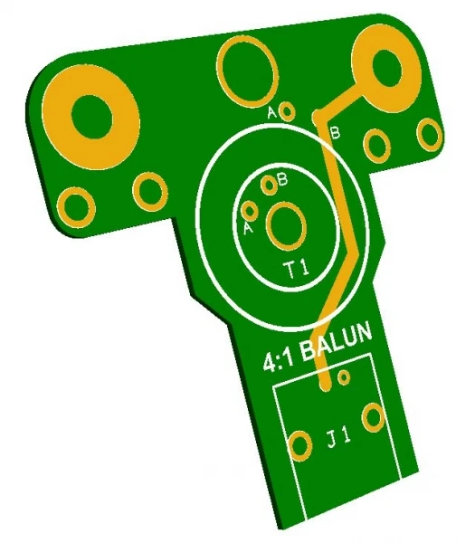 Portable 4:1 balun | Automation Robot