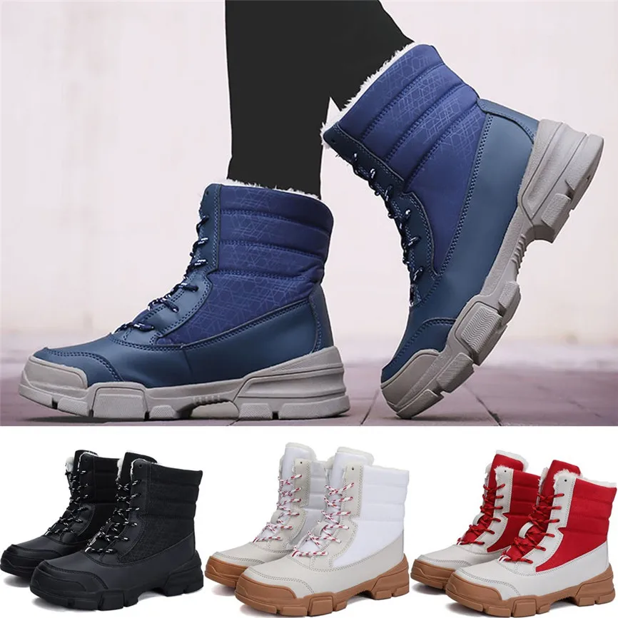 Зимние сапоги Женская водонепроницаемая обувь на платформе теплые зимние