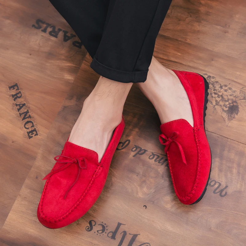 Итальянская мужская обувь Повседневные Роскошные Брендовые мужские лоферы