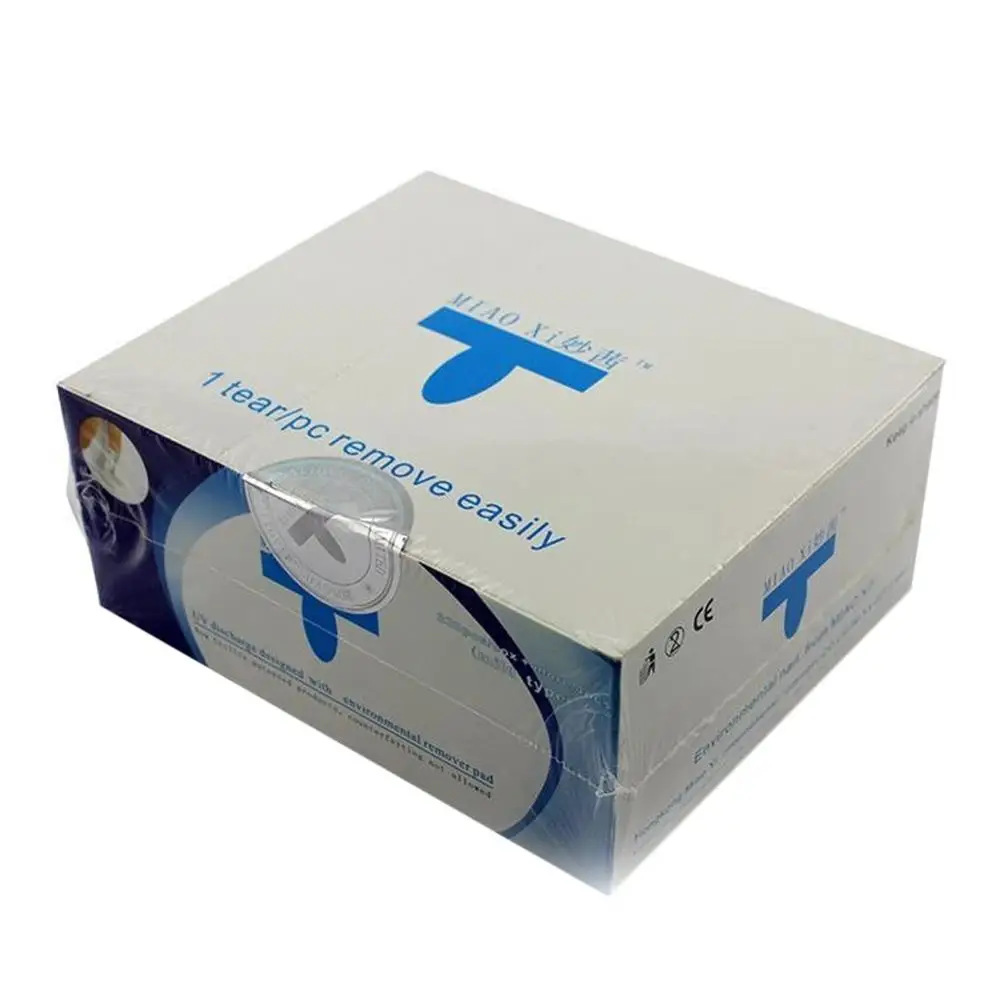 200 ПК фольгированные УФ гель для ногтей удаления обертывания коврик нейл арта