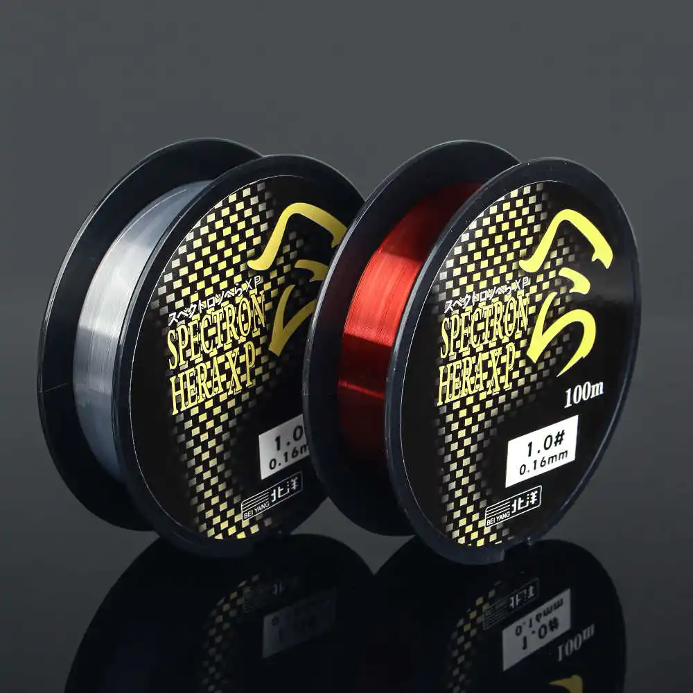 

Леска рыболовная нейлоновая монофиламентная из японского материала, 100 м