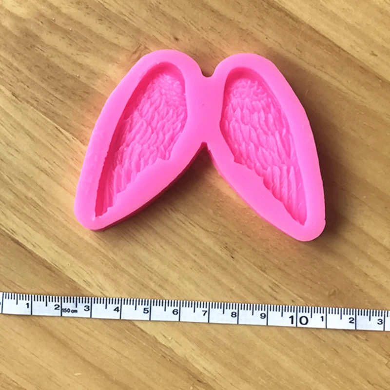 Силиконовая форма в виде крыла 3D искусство резьба керамика керамический