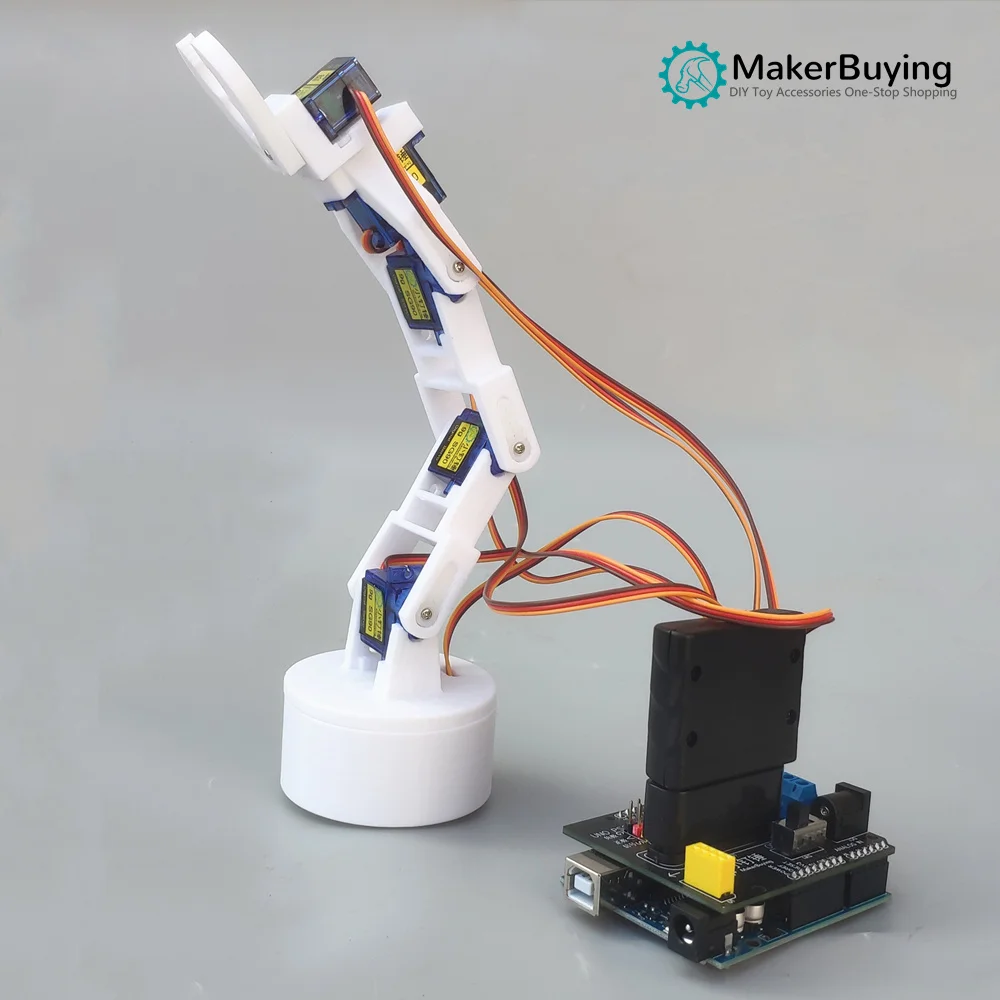 PS2 пульт дистанционного управления 6DOF 3D печать робот рука комплект для Arduino