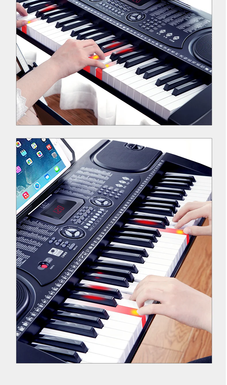 Музыкальная клавиатура для взрослых электронное пианино многофункциональное