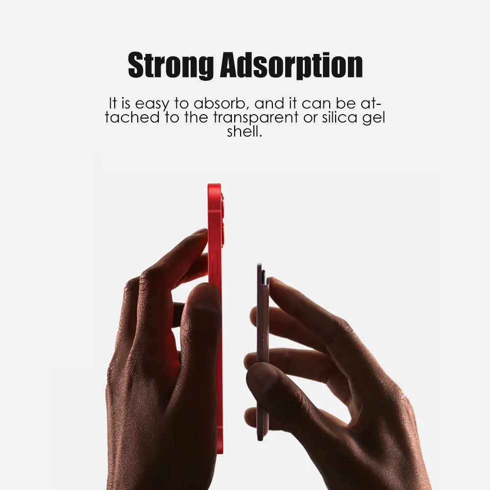 

Magnetic Case + Wallet Card Bag for IPhone 12Pro Max Mini Magnet Card Holder Transparent Cases For iPhone 12 ProMax Clear Case