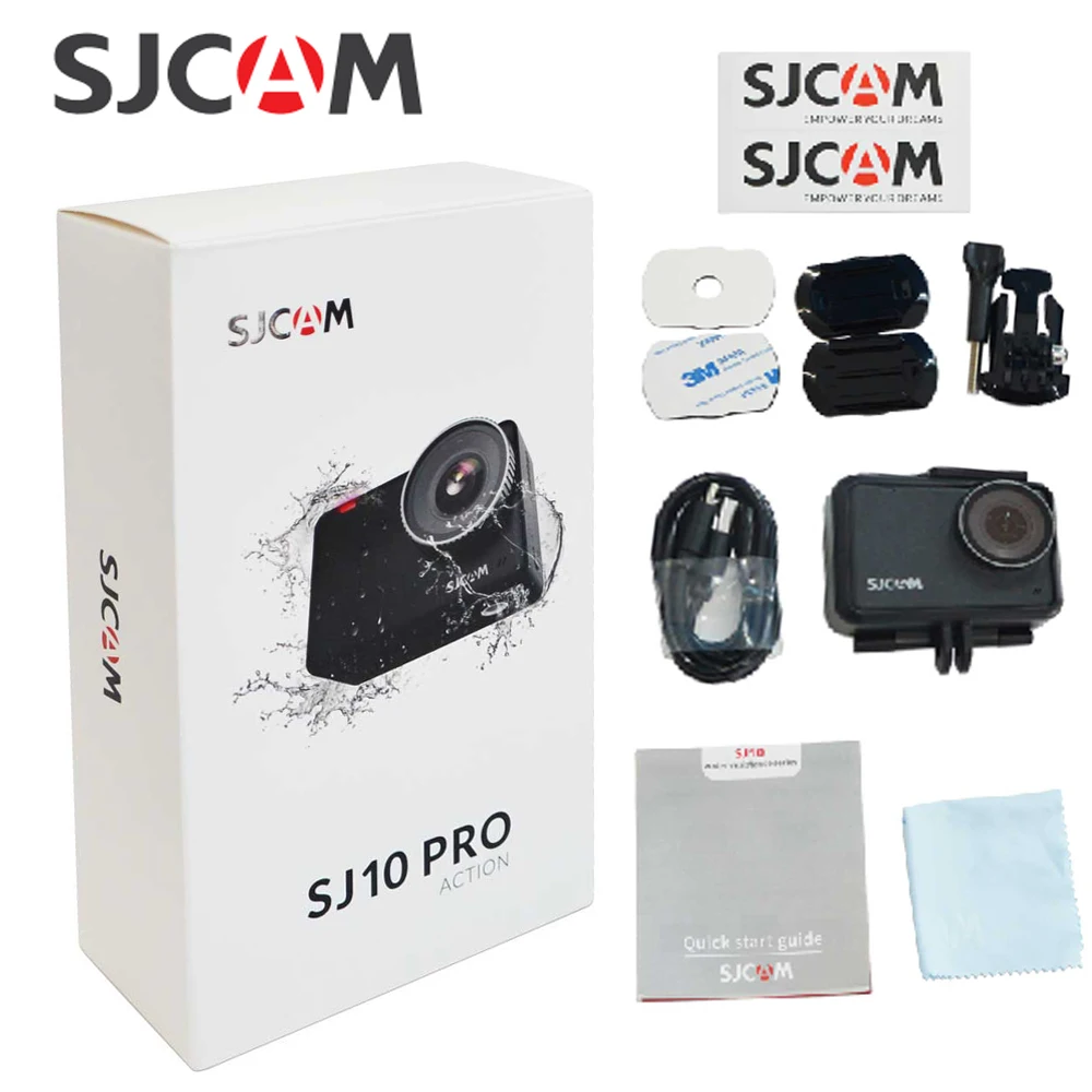 Экшн камера SJCAM SJ10 Pro Gyro EIS Supersmooth 4K 60 кадров/с Wi Fi|Экшн-камеры| |