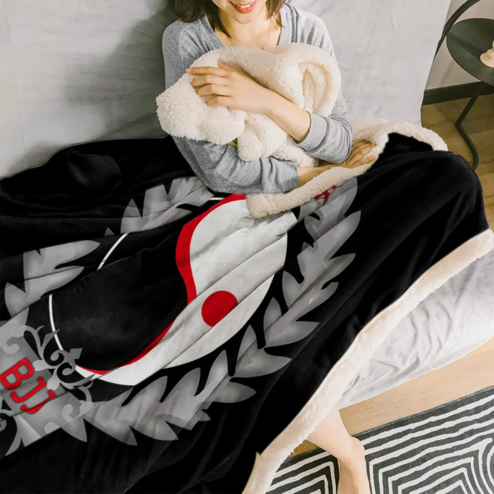 Китайские восемь диаграмм черное фоновое одеяло цветочное Флисовое для детей