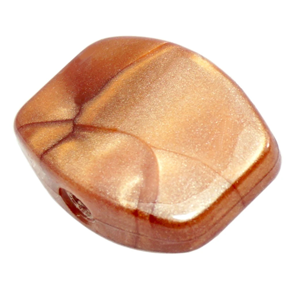 6 шт. гитарных тюнеров кнопочные кнопки кнопка настройки натуральной текстуры |