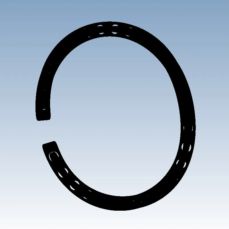 

Mobius entangled Bracelet Custom order highqualityhighprecision digital models 3D printing service Creative Jewelry ST487