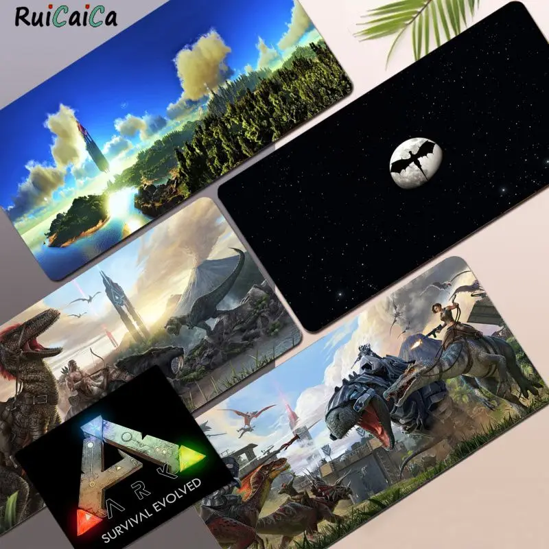 

Ark Survival Evolved Boy Gift Pad Mouse Pad INS Tide Large Game Size for large Edge Locking Speed Version Game Keyboard Pad