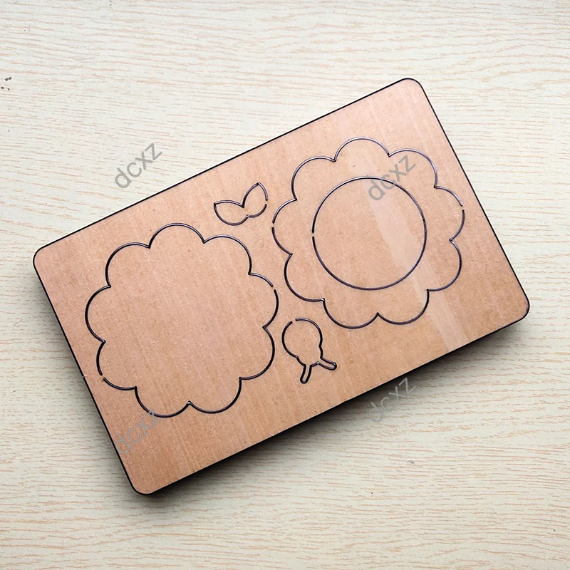 Новинка фоторамка деревянные штампы для скрапбукинга режущие обычных
