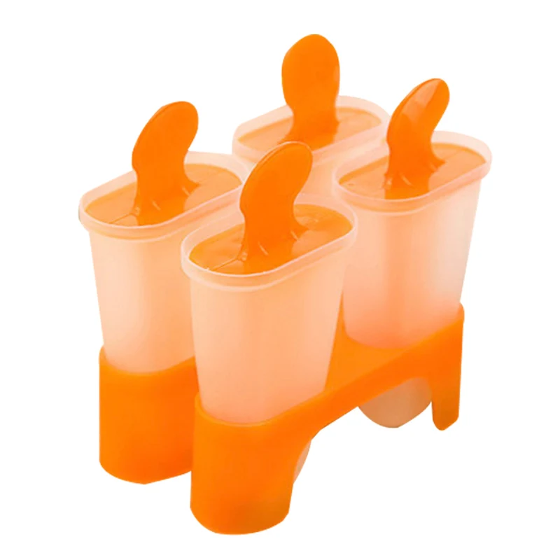 Lolly Mould Tray Pan Kitchen Randomly color 6 Cell Frozen Ice Cube Molds Popsicle Maker DIY Cream Tools Cooking tools |