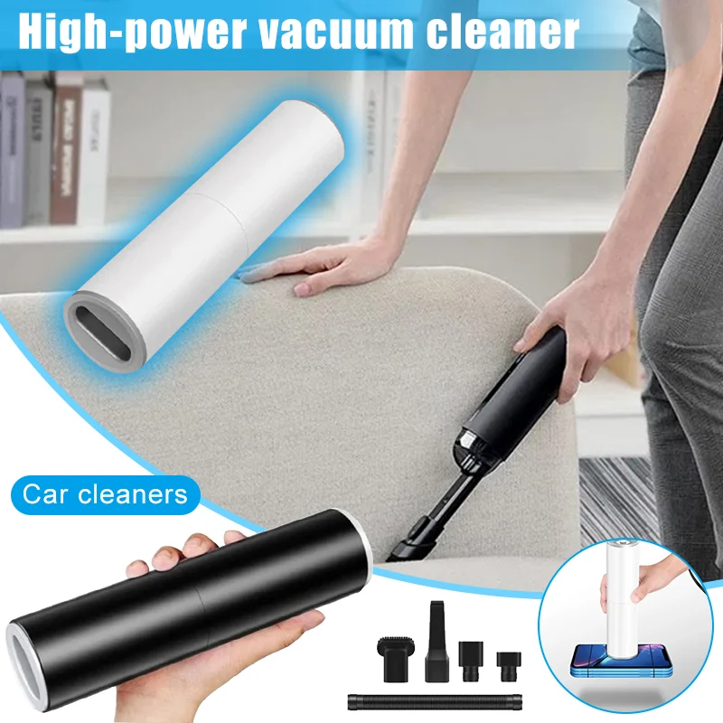 

Handheld Auto Vacuum Cleaner Wet and Dry Dual Use High-power Powerful Suction Mini Vacuum Cleaners SER88
