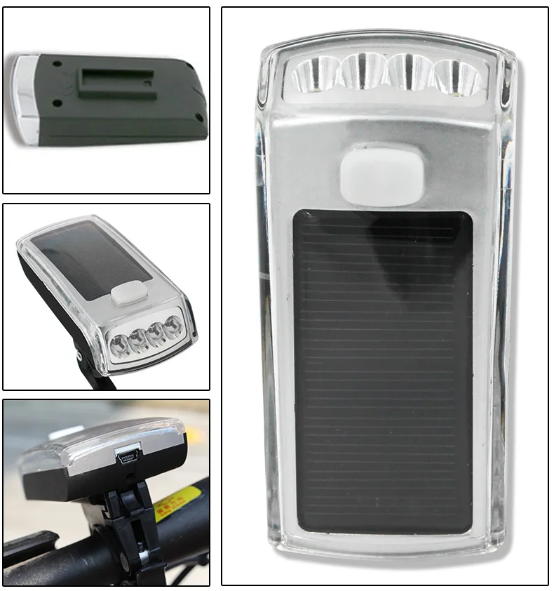 

Bike Light USB Rechargeable Front Lights Mountain Bike Horn Waterproof Lights Cycling Light Tail Lamp Safety Warning Light GM