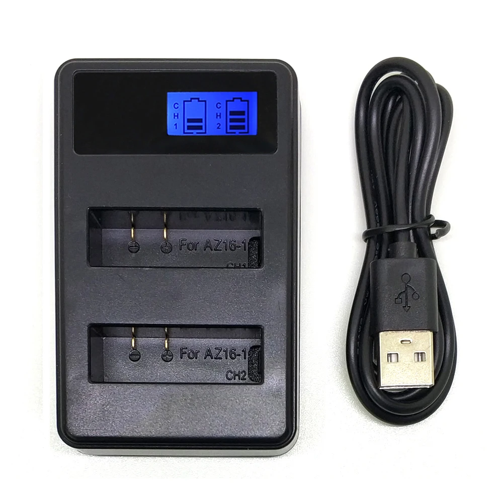 4x Аккумулятор bateria yi 4k+ LCD Dual charger для оригинального xiaomi yi 2 xiaoyi 4k 4k plus Черные Аксессуары для спортивной камеры
