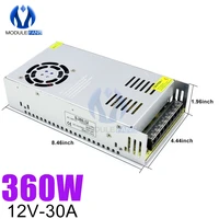ac to dc 12v switching power supply s 360 12 metal shield 30a360w led security monitoring voltage regulator stabilizer