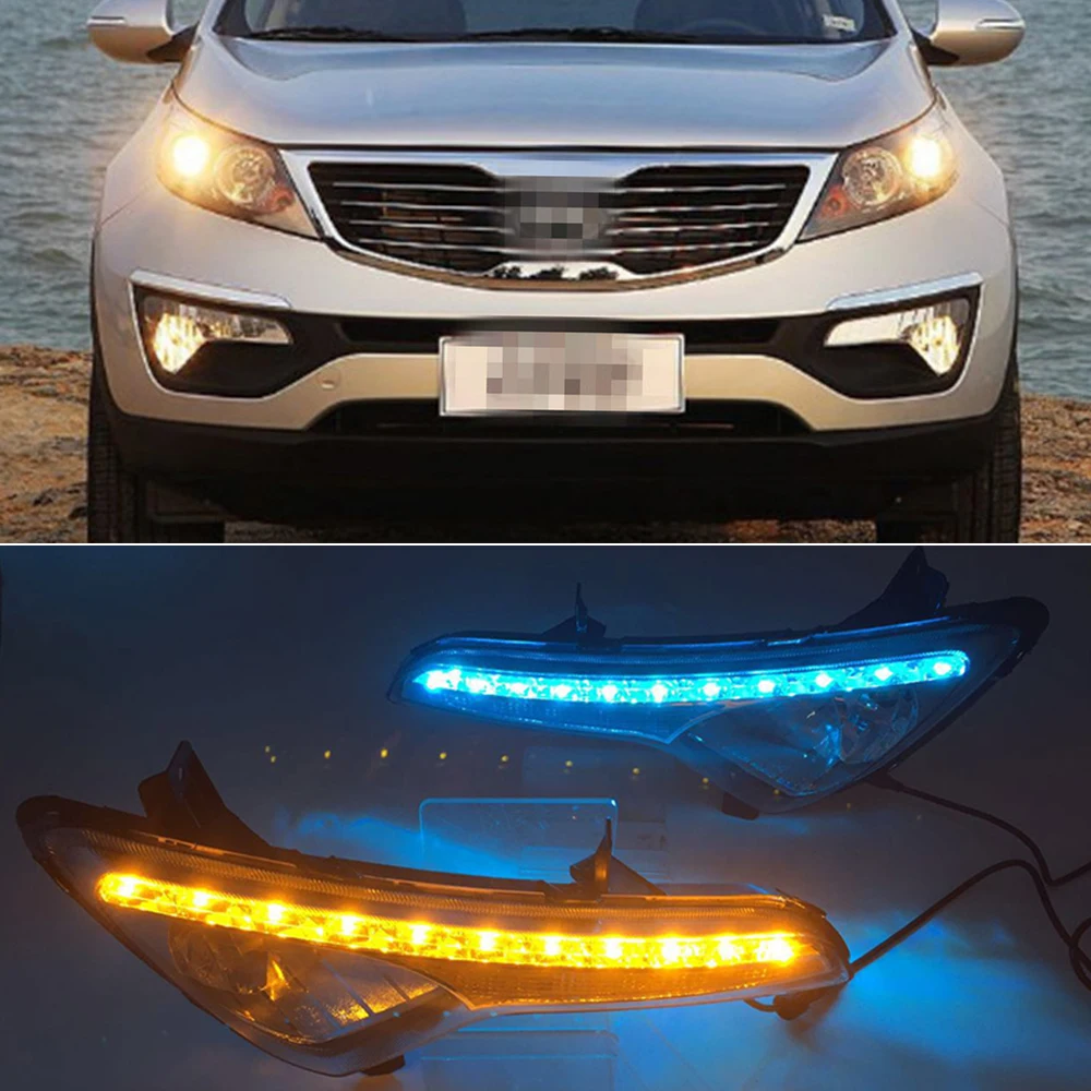 CSCSNL 1 комплект светодиодный DRL Дневной Бег светильник противотуманной фары