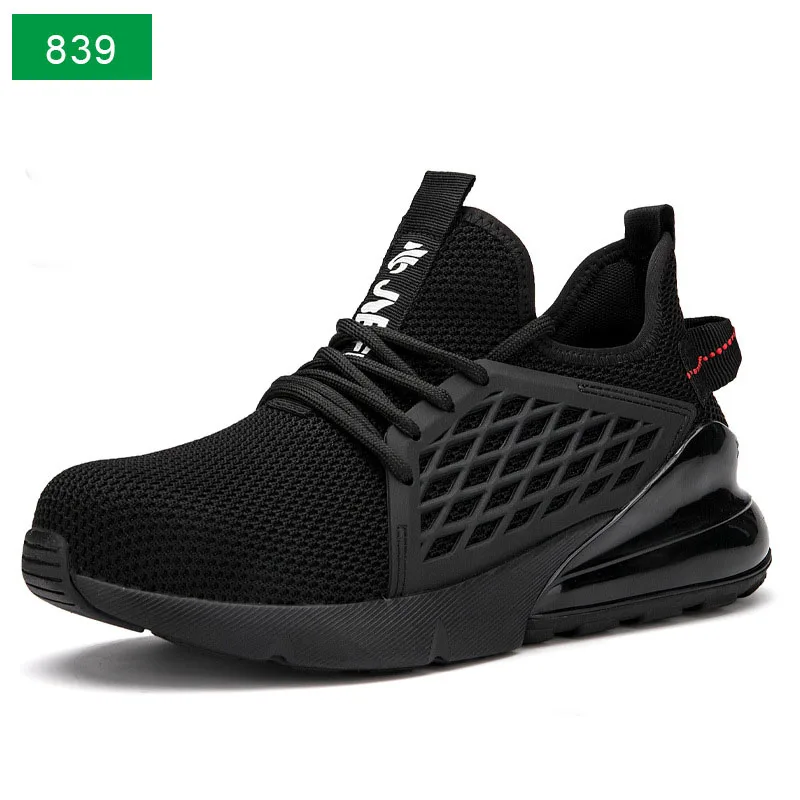 

New Men's Steel Head Anti Smashing And Anti Piercing Safety Shoes Leisure Sports Outdoor Wear-Resistant Work Shoes Safety Boots