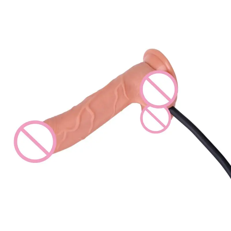 Orgasm Huge Inflatable Penis Dildo Plug Anus Suction Cup Realistic Sex Toy | Красота и здоровье