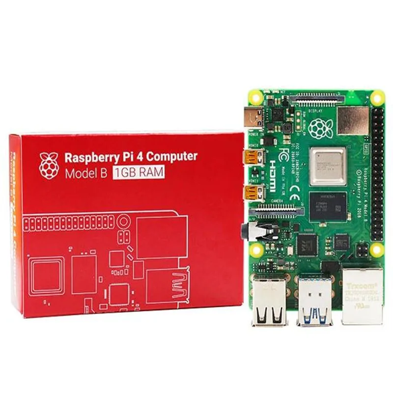 Официальная плата Raspberry PI 4B с материнской платой контроллера Pi 4 Model B