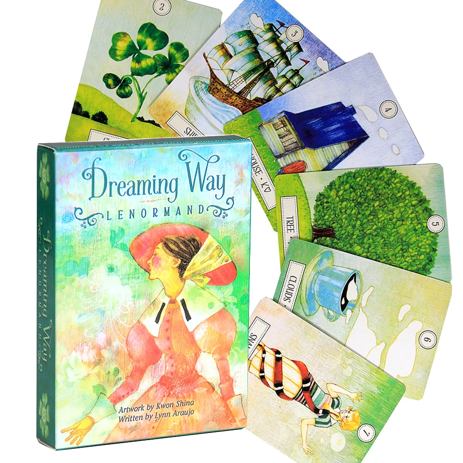 

Dreaming Way Lenormand Deck Oracle Cards Divination Card Game Fortune Telling New Age Mysticism