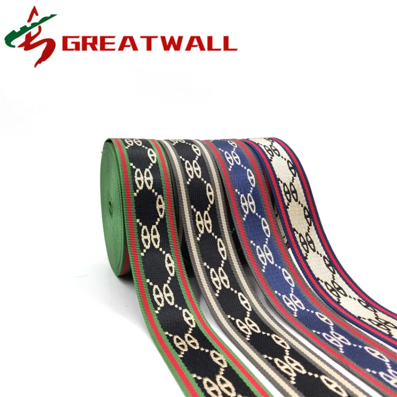 Лидер продаж жаккардовая лента шириной 38 мм нейлоновый ремень из полиэстера