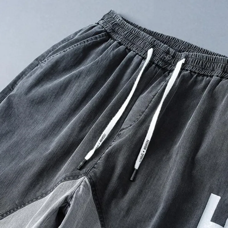 

2021 Hip hop style Jeans Men Pants Trendy Male Streetwear Jogging Pants Outdoor Loose Trousers Casual Comfort Washed Denim Jeans