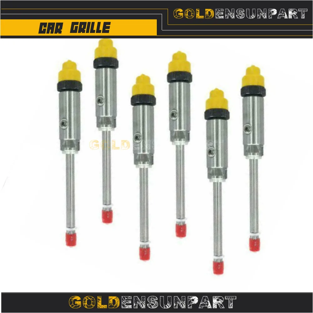 6 шт 4W7018 Топливная форсунка для Caterpillar 3406 3406B 3408|Регулирование непосредственного