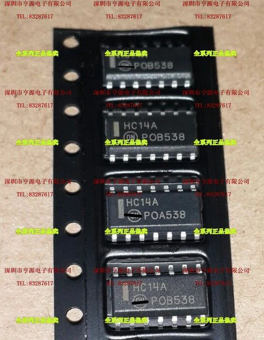 

20pcs/lote 74HC14A HC14A MC74HC14ADR2G 74HC14AG SOP-14