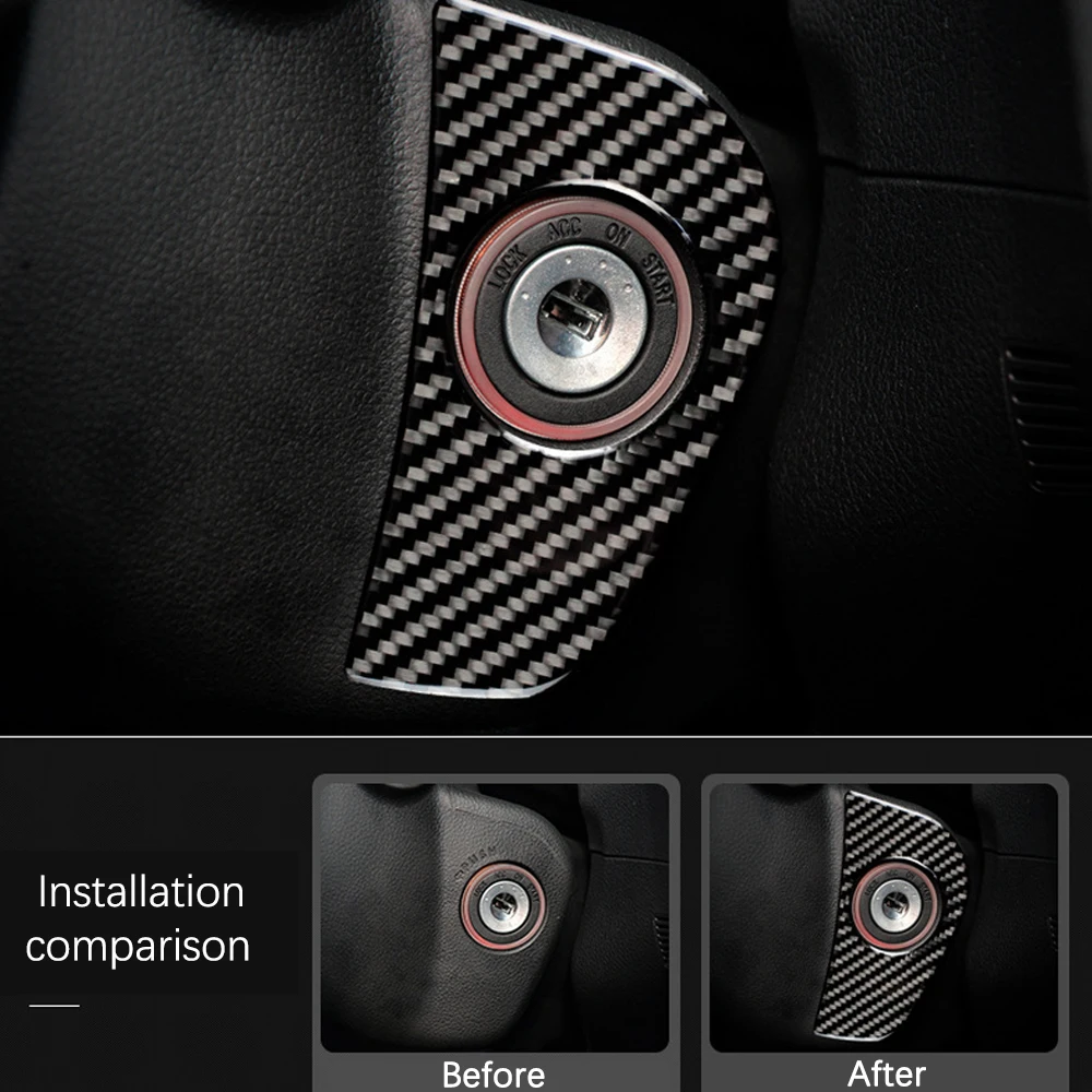 Отделка для центральной консоли из углеродного волокна внутренняя