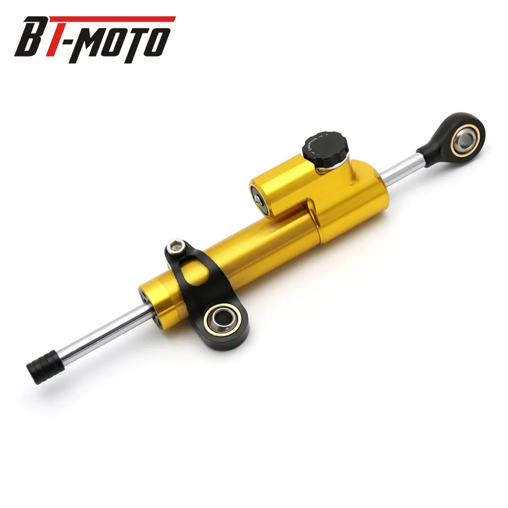 Gold Для KAWASAKI ZX7R ZX 7R 1989 1990 1991 1992-2003 CNC алюминиевый мотоциклетный демпфер рулевой стабилизации безопасности управления - Цвет: Gold