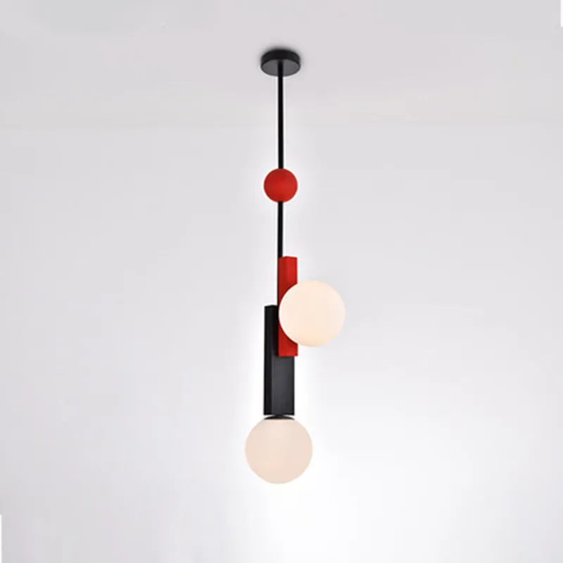Скандинавский креативный арт дизайн подвесной светильник ресторан детская