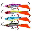 Приманка для зимней подледной рыбалки Goture 4 шт.лот, балансиры 79 мм, 17,2 г, вертикальная приманка для джиггинга, для ловли окуня